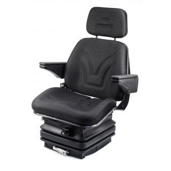  Fotel siedzenie ciągnikowe pneumatyczne komfortowe materiałowe  MONTANA 2- cętki